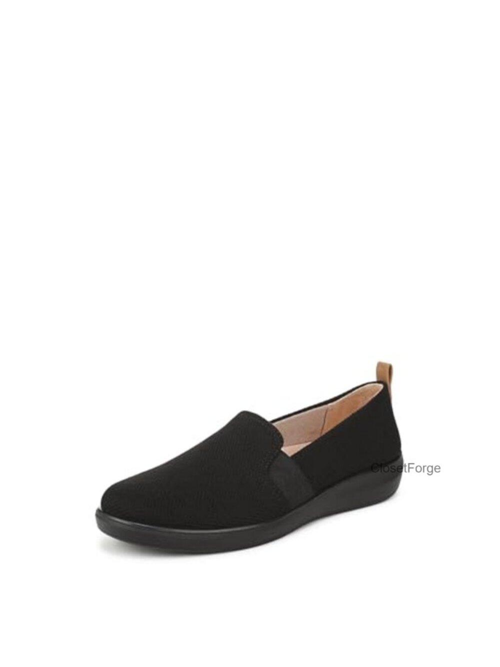 Women's Knit Slip-On Loafers Comfort Casual Shoes Pull-On